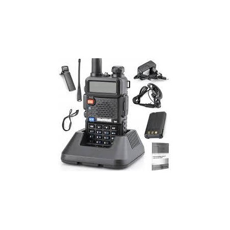 Baofeng UV-5R HTQ KRÓTKOFALÓWKA RADIOTELEFON WALKIE TALKIE SKANER VHF UHF